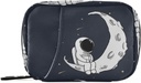 Sac organisateur de voyage Astronaute mignon 7 jours avec fermeture éclair Taille compacte du boîtier hebdomadaire portable pour support de supplément de vitamine