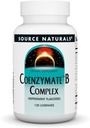 Source Naturelle Complexe Coenzymate B - Saveur de menthe poivrée qui fond dans la bouche - Vitamines B - 120 Lozenges