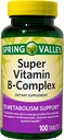 ikj Super Vitamin B-Complex Tablets Dietary Supplement, 100 Count