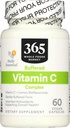 365 par Marché des aliments entiers, Complexe de vitamine C buvée, Vegan, 60 capsules