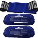 Paquets de glace pour blessures Réutilisables (3-Piece Set) – Gel de thérapie de pack de glace chaud et froid – Supporte la récupération, douleur articulaire et musculaire – genou, dos et plus (3 pièces - classique)