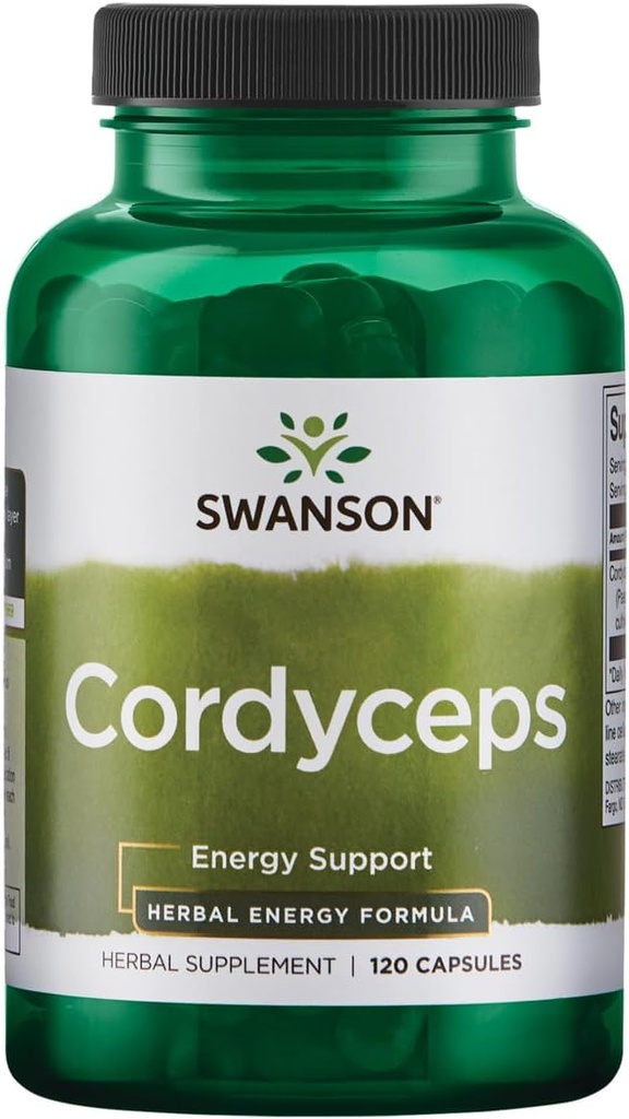 Swanson Cordyceps 600 Milligrammes 120 Capsules