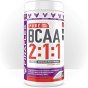 FINAFLEX Pure BCAA 2:1:1, non aromatisé - 14,1 oz - favorise la force, la récupération et la performance - avec le rapport 2:1:1 de leucine, isoleucine et valine + vitamine C - 80 portions