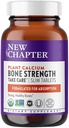 Nouveau Chapitre Supplément Calcium â €.Score des os Calcium biologique avec vitamine K2 + D3 + Magnésium, Végétarien, Sans gluten - 120 nombre (40 jours)