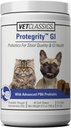Vet Classics Protegrity GI Probiotiques pour les chiens et les chats pour la qualité des tabourets et la santé gastro-intestinale, soutient la santé GI dans stressé et inégalé, 45 chews doux