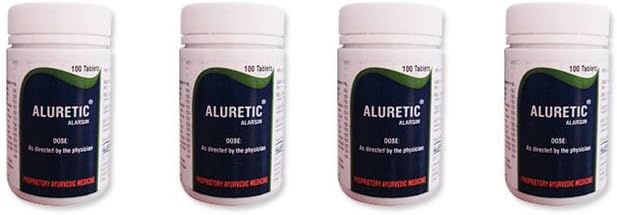 Pack de 4 - Alarsin Alurétique Comprimés Diurétique Naturelle
