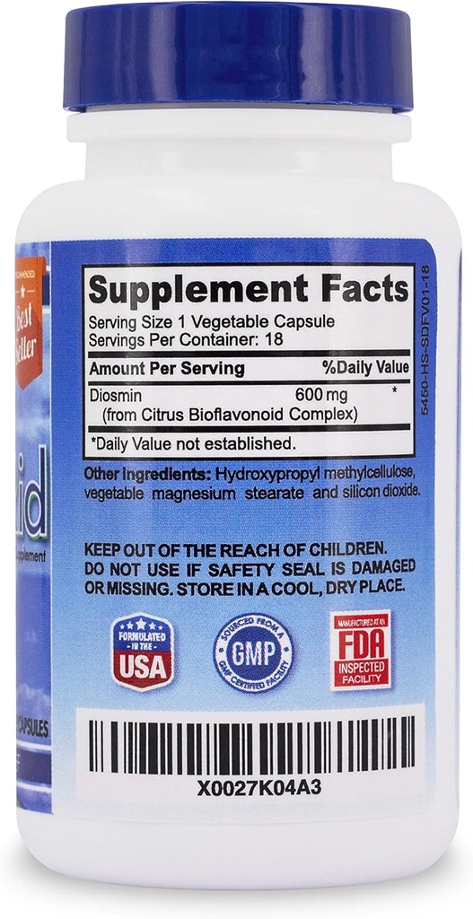 HemRid Ultra - Pilules hémorroïdes à base de plantes pour un confort rapide (2 semaines). Fabriqué aux USA. L'assurance au travail ou votre remboursement.