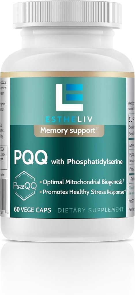 EsthelIV® PQQ avec Phosphatidylsérine 60 Végécules