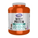 NOW Foods Sports Nutrition, Whey Protein, 24 g Avec BCAAs, poudre de chocolat crémeux, 6-Pound