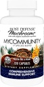 Host Defense MyCommunity Capsules - 17 espèces Mélanger le supplément de champignons pour le soutien immunitaire - Herbal Aid with Lion's Mane, Reishi. Chaga, Cordyceps, Turkey Tail & More - 120 capsules (60 portions)*