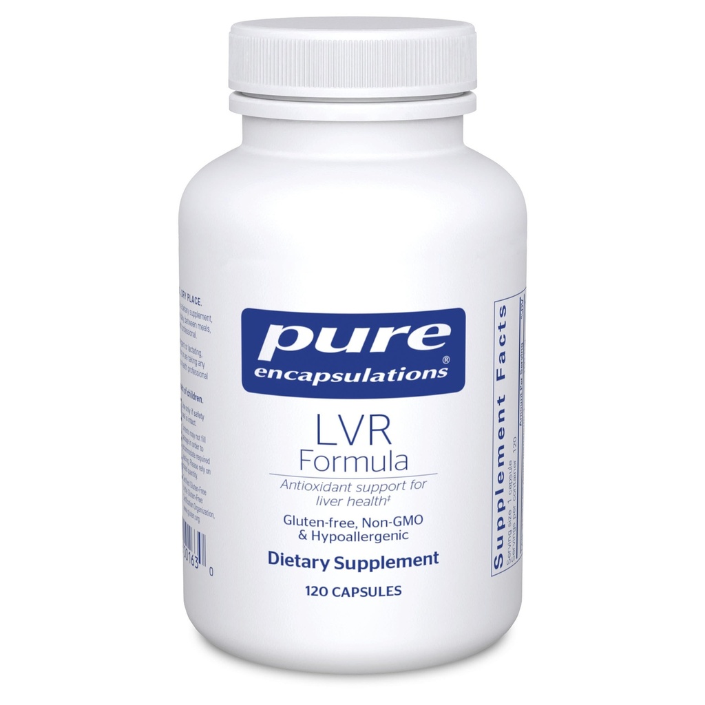 Encapsulations pures LVR Formulation de 120 capsules