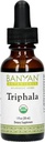Extrait d'herbe liquide de Triphala de Banyan Botanicals – Extrait de Triphala biologique avec Amla, Haritaki et Bibhitaki – pour détox quotidien, régularité et rajeunissement* – 1oz. – Vegan non-OGM d'origine durable