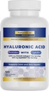 Nature's Lab Hyaluronic Acid with Biocell Collagen and MSM - Skin Hydration, Joint Health - 120 Capsules (40 Day Supply)