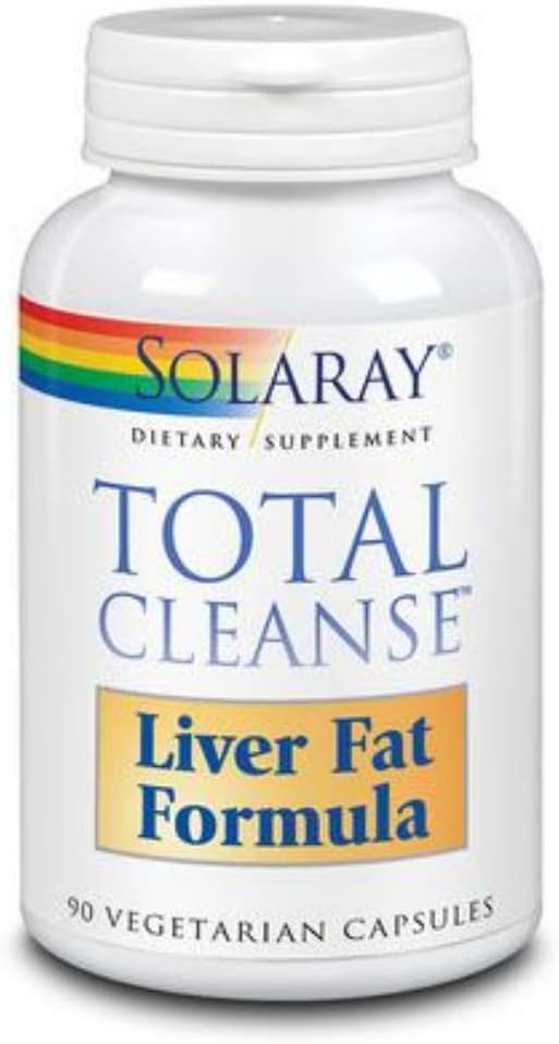 SOLARAY Total Cleanse Liver Fat Formula, Veg Cap (Btl-Plastic) | 90ct