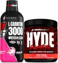 PROSUPPS L-Carnitine 3000 Stimulant Liquid Shops (Dragon Fruits) et M. Hyde Série Signature Pré-entraînement Consommation d'énergie en poudre (Fruit Punch)