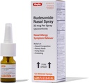 Rugby Budesonide Nasal Spray - Allergie et soulagement de la congestion nasale - Sans alcool - 0,285 Fl. Oz.