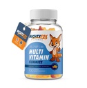 Gummies multivitamines pour enfants - non-OGM, sans gluten, multivitamines véganes avec Vitamine C, B3, B5, B6, B12, Zinc 100 Comte, 1 paquet – Vitamines gommy pour les enfants et les adultes