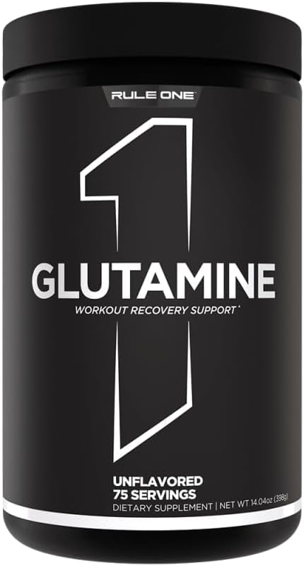 R1 Glutamine 75 Servir sans aromatisants, 375 Gram