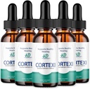 (Official) Cortexi Tinnitus Treatment Hearing Support with Chromium, Grape Seed, Astragalus, Maca Root - Cortexi Hearing Support Drops Supplement Cortexi Tinnitus Treatment for Ringing Ears (10oz)