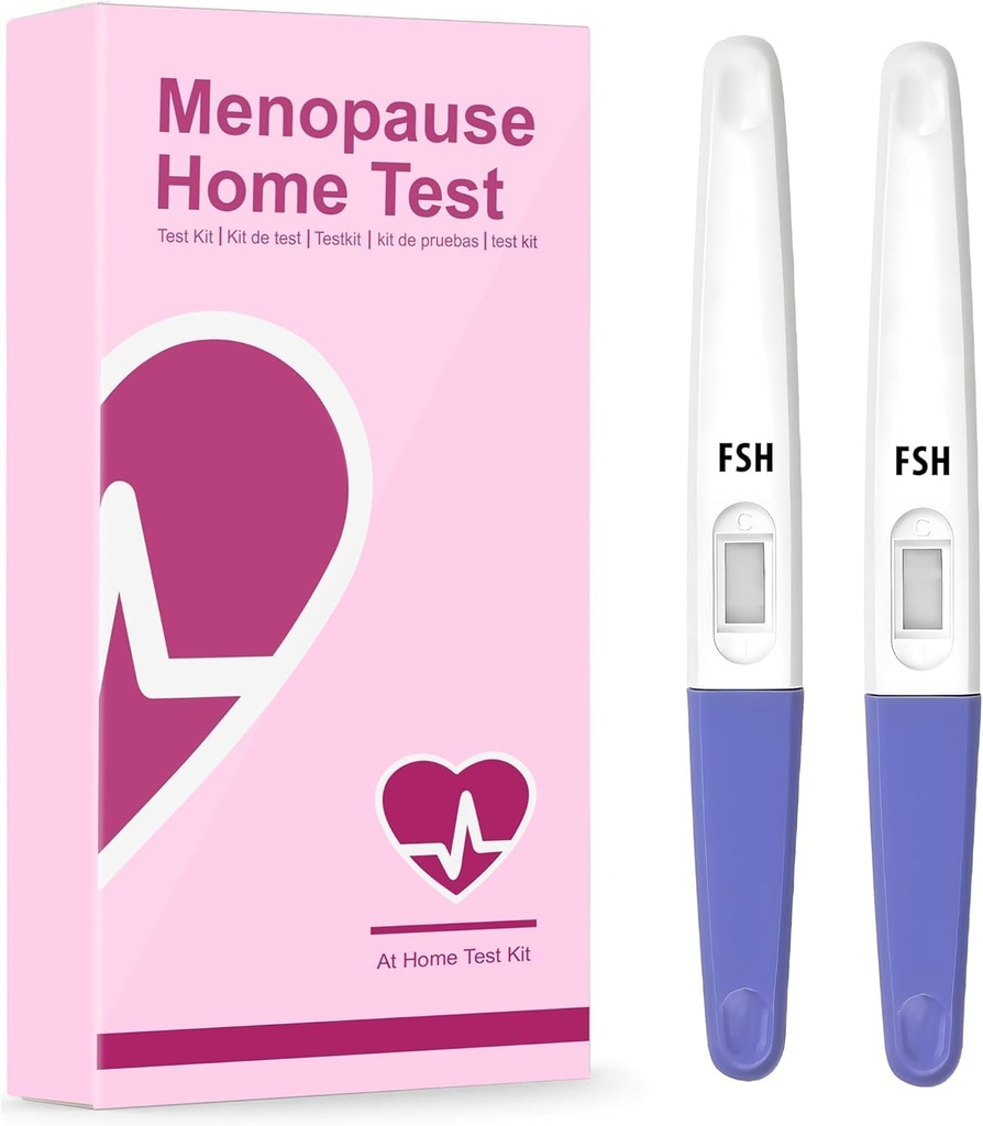 Bandes de test de la ménopause à la maison Résultats en 3 minutes - FSH Indicateur de stade de la ménopause