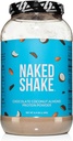 Naked Shake - Poudre de protéines d'amande de noix de coco au chocolat - Protéines végétales aromatisées des fermes américaines et canadiennes avec huile MCT, sans gluten, sans soja, sans OGM ni édulcorants artificiels - 30 portions