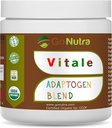 Go Nutra Adaptogen Blend Bio Superfood Smoothie Powder Adaptogen Supplement avec Maca, Ashwagandha, Rhodiola, Ginseng, Champignons et plus encore Adaptogens Smoothie Booster Poudre 8oz