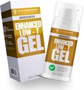 Formule améliorée – Gel de soutien faible en T – Booster T pour les hommes – Récupération des muscles, Booster énergétique, Vieillissement en santé – Maintenant avec les vitamines D3, K2, B6 et L-Arginine