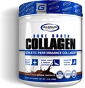 Gaspari Nutrition Broth désossé, performance athlétique Collagène, 13g de protéines, sans gluten, sans OGM, certifié Keto, Gut et santé articulaire (30 portions, chocolat naturel)