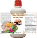 Complexe de calcium de corail liquide et cofacteurs 32 oz de CAOH