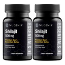 Nugenix Essentials Shilajit Capsules Supplément - 500mg, normalisé à 50% Acides Fulviques, 120 Capsules