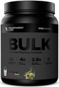 Laboratoires transparents Bulk Black Préentraînement - cliniquement dosé, sans sucre Préentraînement pour les hommes et les femmes avec Beta Alanine poudre, Citrulline Malate, et caféine - 30 portions, Cherry Kiwi