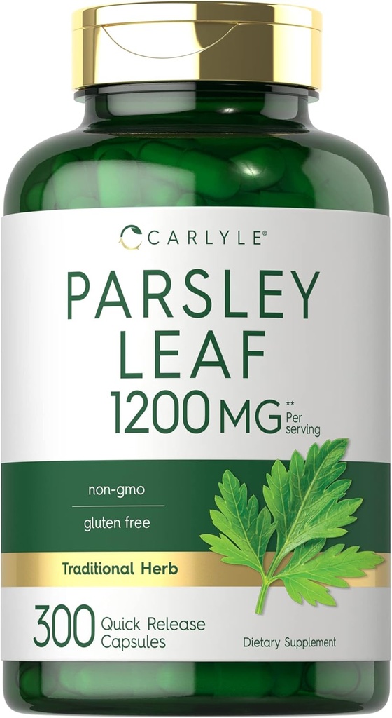 Carlyle Parsley Leaf Capsules 1200mg.