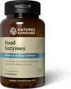 Nature's Sunshine Food Enzymes - Soutien digestif aux prébiotiques et probiotiques pour la santé des intestins - Supplément enzymatique digestif pour la santé digestive et soulagement de l'indigestion occasionnelle