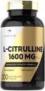 Carlyle L Citrulline Supplément de 1600mg de 200 capsules en poudre pour les hommes et les femmes