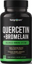 Natgraved Quercetin avec complexe de supplément de bromelain - 120 capsules