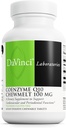 DAVINCI Labs Coenzyme Q10 Chewmelt 100mg - Soutient le foie, le cerveau, la santé cardiaque et plus avec la vitamine E & CoQ10* - 60 comprimés à croquer