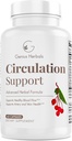 Support de circulation - avec Hawthorn, boucherie, L-Arginine, varices - 60 capsules