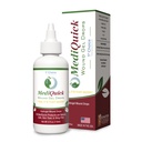 Drops hydrogels MediQuick Skin & Wound Care - guérison rapide gouttes de premiers soins avec 12 heures d'action pour guérir les coupures, brûlures, inflammation, rash, démangeaisons, eczéma et plus - Wound Wash sans danger - 4 Fl Oz
