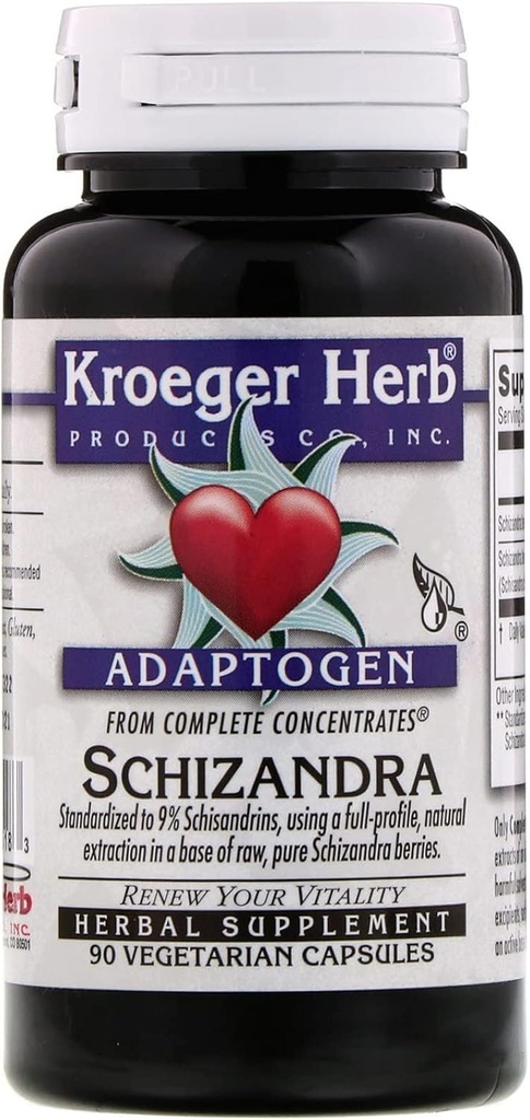 Kroeger Herb Schizandra Complet 90 Cap