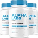 (3 Pack) Alpha Labs, Alpha Labs Capsules, AlphaLabs, Alfa Labs, Alpha Labs Max Performance, Formule avancée, Alpha Labs, Alpha Strength Labs, Alpha Labs Capsules, 180 Capsules pendant 3 mois