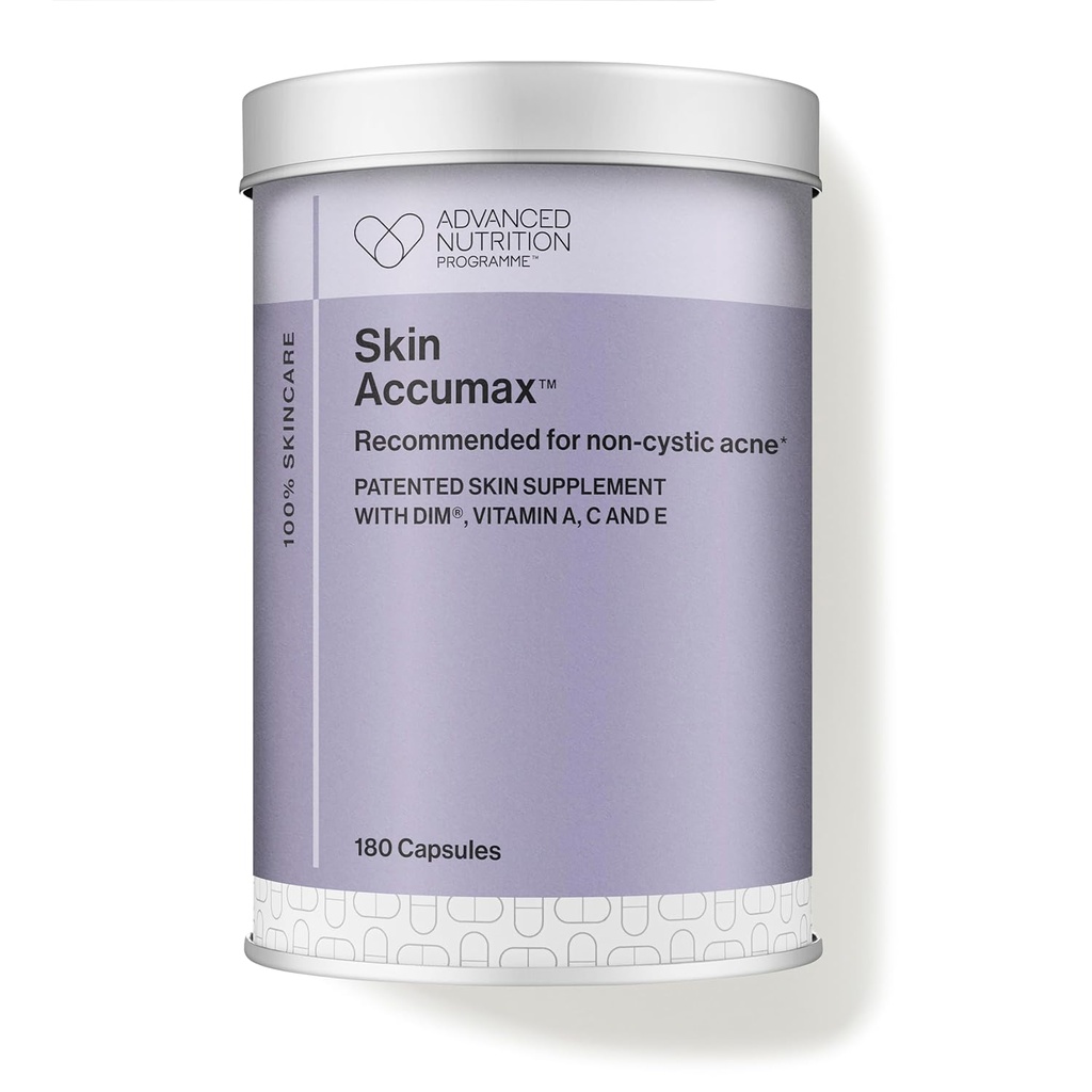 jane iredale Skin Accumax Complément nutritionnel Capsules améliorer l'acné et promouvoir une peau saine contient de la vitamine A, C et E végétalien et sans gluten