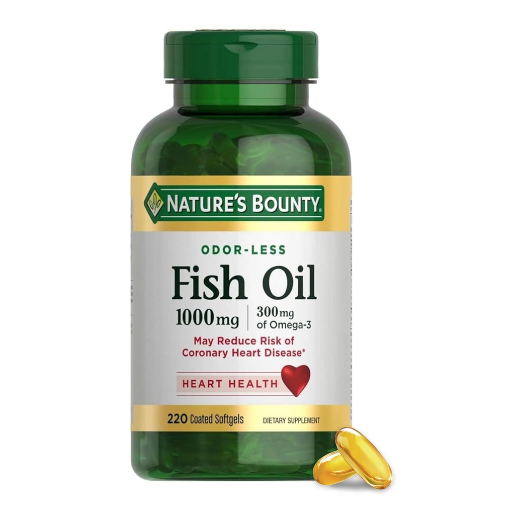 Nature's Bounty Fish Oil, 220 Count