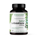EMERALD LABS Setria L-Glutathion - Supplément de Glutathion puissant - Offre un soutien du foie et de l'immunité* - Sans gluten - 30 capsules végétales