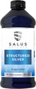 Argent Structured Liquid - Supplément de support Immuniciel quotidien avec 15ppm technologie avancée Argent Structured - Tout naturel avec aucun additif - 16 bouteille d'Once