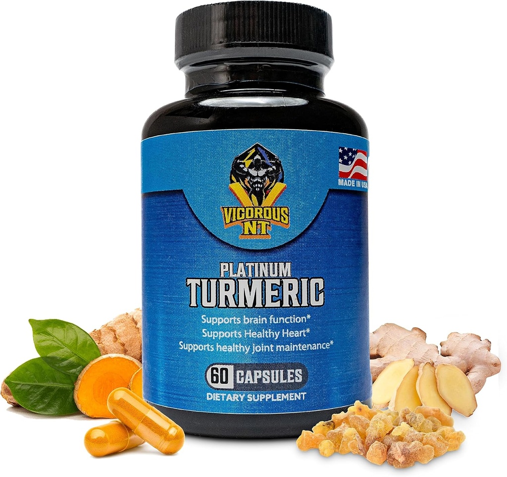 Supplément curcuménique pour platine - 95% Curcuminoïdes - 60 Capsules