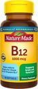 Nature faite vitamine B12 1000 mcg, complément alimentaire pour le métabolisme énergétique, 90 Softgels, 90 jours d'approvisionnement