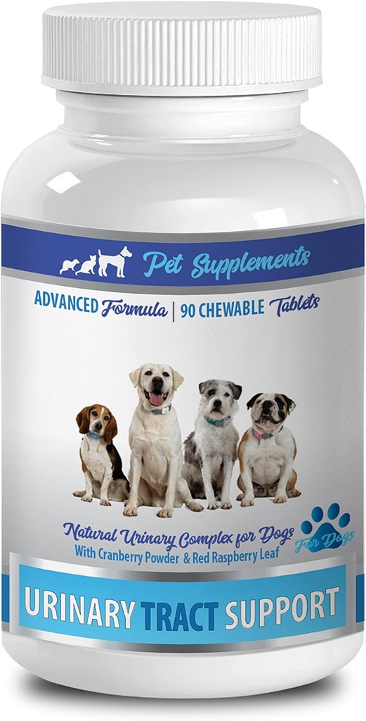 Urinary Tract Supplement for Dogs - Dog Urinary Tract Support - Powerful Complex - Chews - Corn Silk Dogs - 1 Bottle (90 Treats)