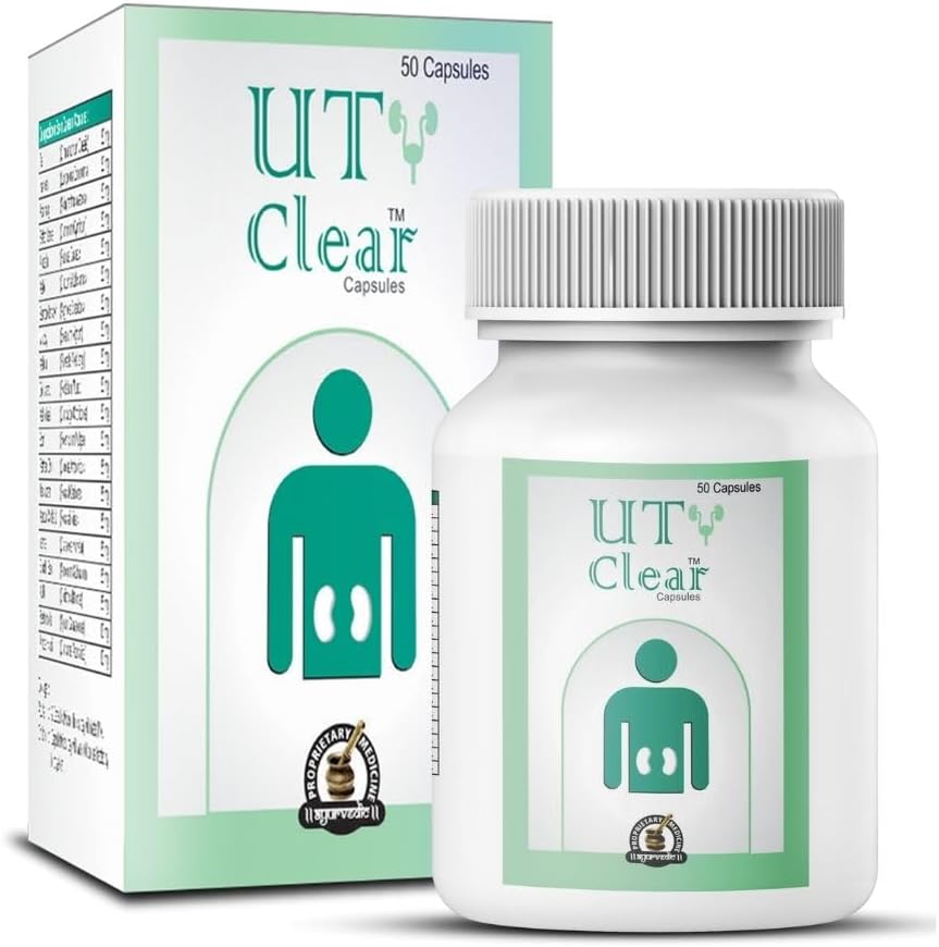 UT Clear Capsule Meilleur produit pour le nettoyage des reins pour détoxifier les reins 4 boîtes de 50 capsules