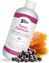 Probiotique liquide pour la défense des teems avec la baie aînée, tonique biotique entier pour la digestion et l'immunité, probiotique prébiotique et supplément postbiotique pour les enfants et les adultes, 30 jours d'approvisionnement – 16,3 Fl.Oz