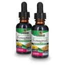 Réponse de la nature Graines de fénugreek avec de l'alcool organique 2000mg Extrait de 1oz